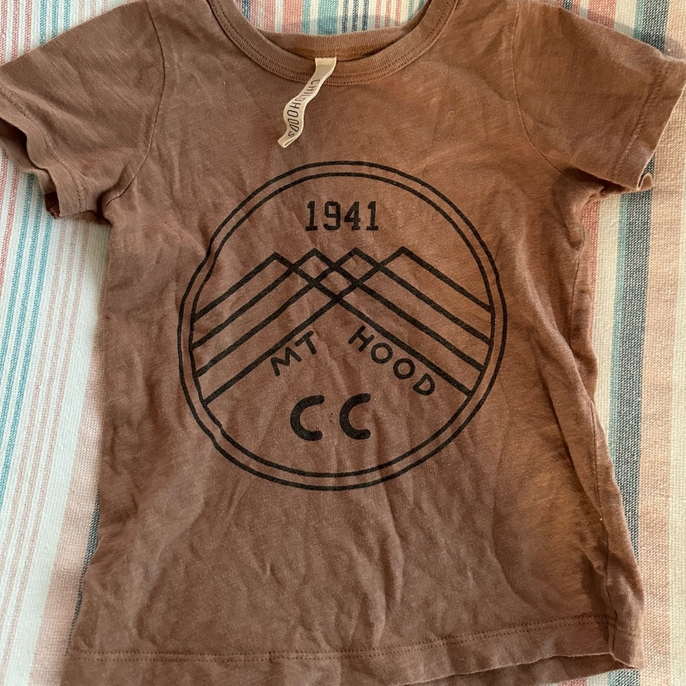 Childhoods Clothing Mt Hood Tee